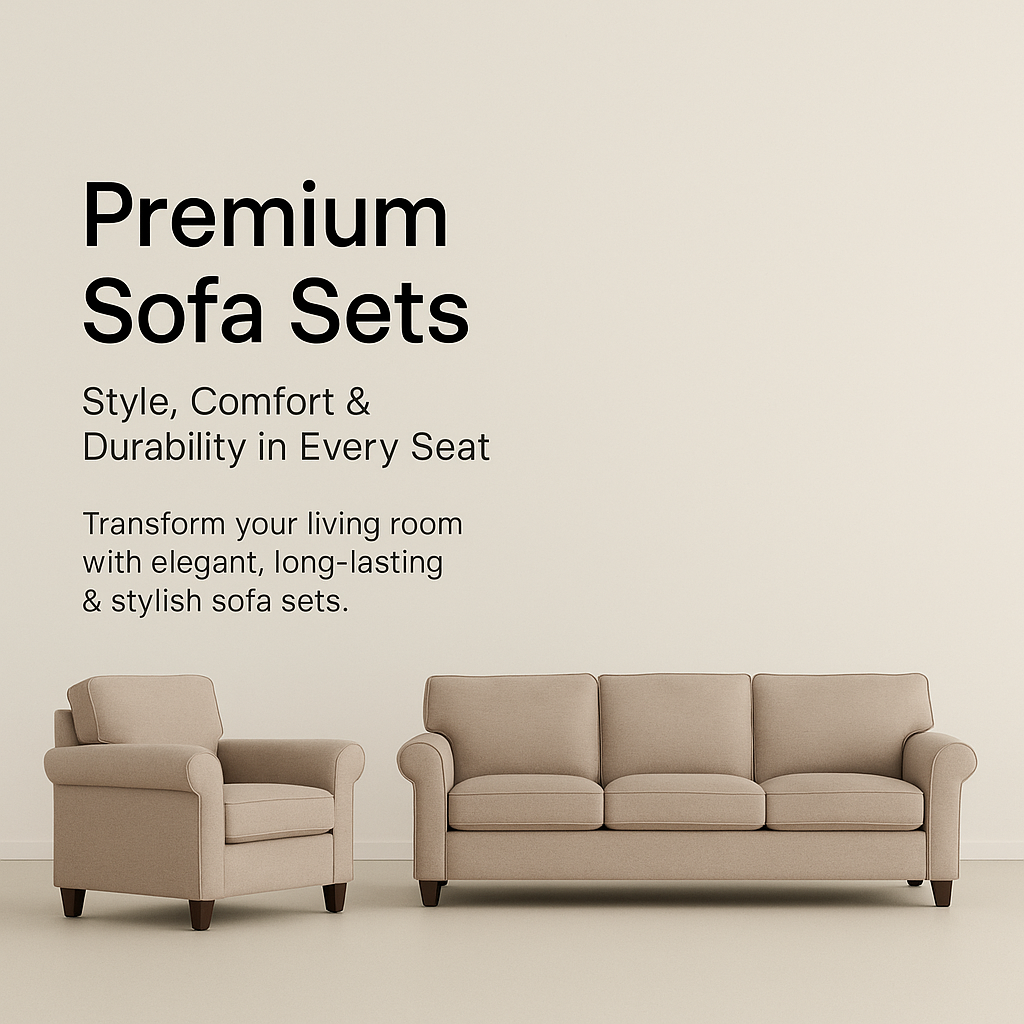 Sofa Set - E-FURNITURE