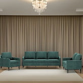 E-Furniture Florence 3+2+1 Sofa Pack In Teal Colour