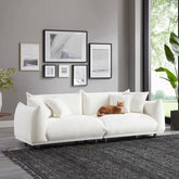Finesse Sofa Couch In White Color by E-furniture