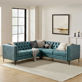 Hadoop Lounger Sofa Set in Blue Color by E-furniture