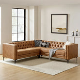 Hadoop Lounger Sofa Set in Beige Color by E-furniture