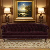 E-Furniture California Couch | 5 Seater Couch In Blue Colour - E-FURNITURE