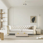 GitHub Sofa Couch In Cream Color by E-furniture