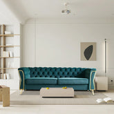 Figma Sofa Couch In Green Color by E-furniture