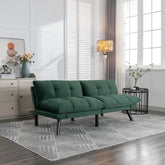 Emerald Haven | Convertible Tufted Sofa Cum Bed