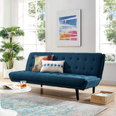 Ocean Serenity | Multi-Functional Sofa Cum Bed, Deep Blue