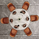 E-Furniture Chicago Dining Table - E-FURNITURE