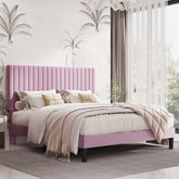The e-Furniture Blush Haven Upholstered Bed