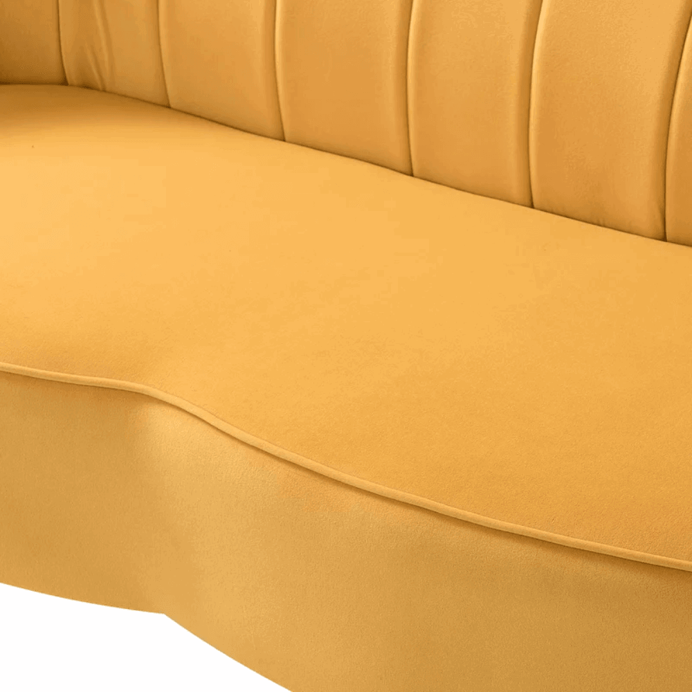 E-Furniture Montana 3+1+1 Sofa pack In Yellow Colour - E-FURNITURE
