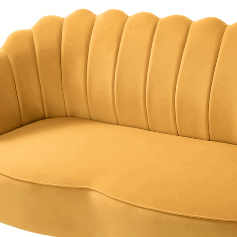 E-Furniture Montana 3+1+1 Sofa pack In Yellow Colour - E-FURNITURE