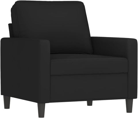 E-Furniture Glimmer Noir 3+2+1 Sofa Pack In Dark Grey Colour