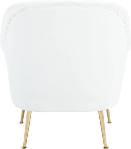 E- Furniture Tams Upholstered chair in White Color