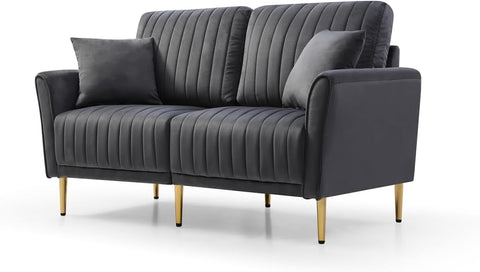 E-Furniture Verona 3+2 Sofa Pack In Dark Grey Colour
