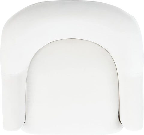 E- Furniture Tams Upholstered chair in White Color