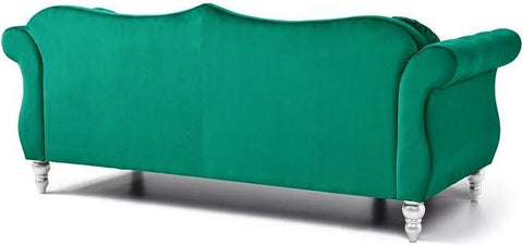 E-Furniture Marilyn Chesterfield Couch 3 Seater Couch In MultiColour - E-FURNITURE