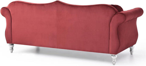 E-Furniture Marilyn Chesterfield Couch 3 Seater Couch In MultiColour - E-FURNITURE