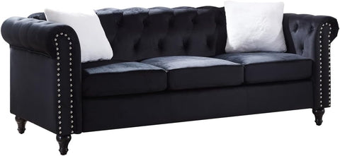 E-Furniture Shadow Ebony 3+2 Sofa Pack In Brown Colour