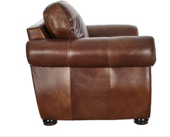 E-Furniture Fig  3+2+1 Sofa Pack In Dark Brown in letherette finish