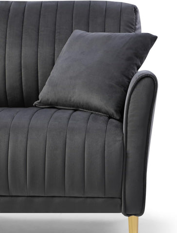 E-Furniture Verona 3+2 Sofa Pack In Dark Grey Colour