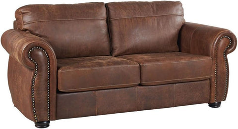 E-Furniture Fig  3+2+1 Sofa Pack In Dark Brown in letherette finish