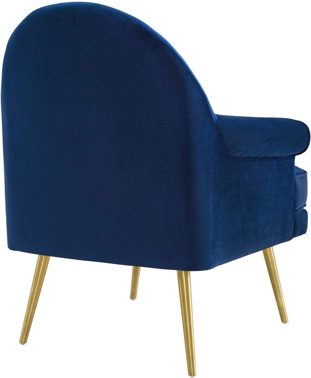 E- Furniture Biscoff Upholstered chair in Blue Color