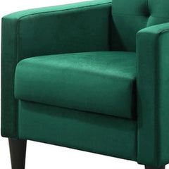 E- Furniture Oreo Upholstered Living room chair in Green color