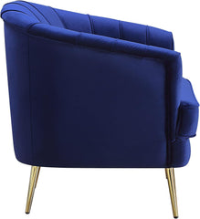 E- Furniture Teddy Upholstered chair in Blue