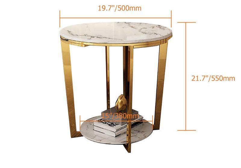 E-Furniture Milwaukee Side Table - E-FURNITURE