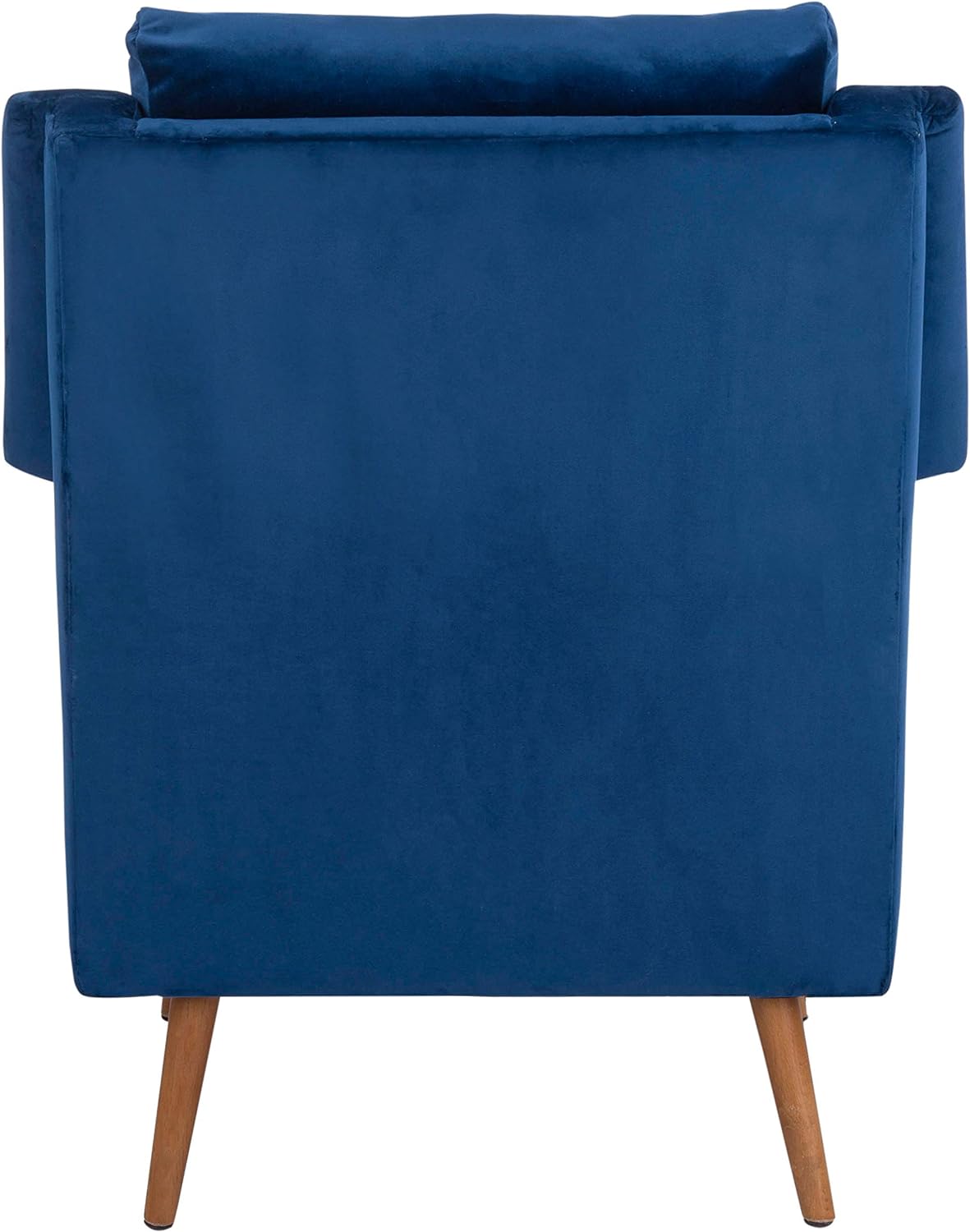 E- Furniture Jammie Upholstered chair for living room in Blue color