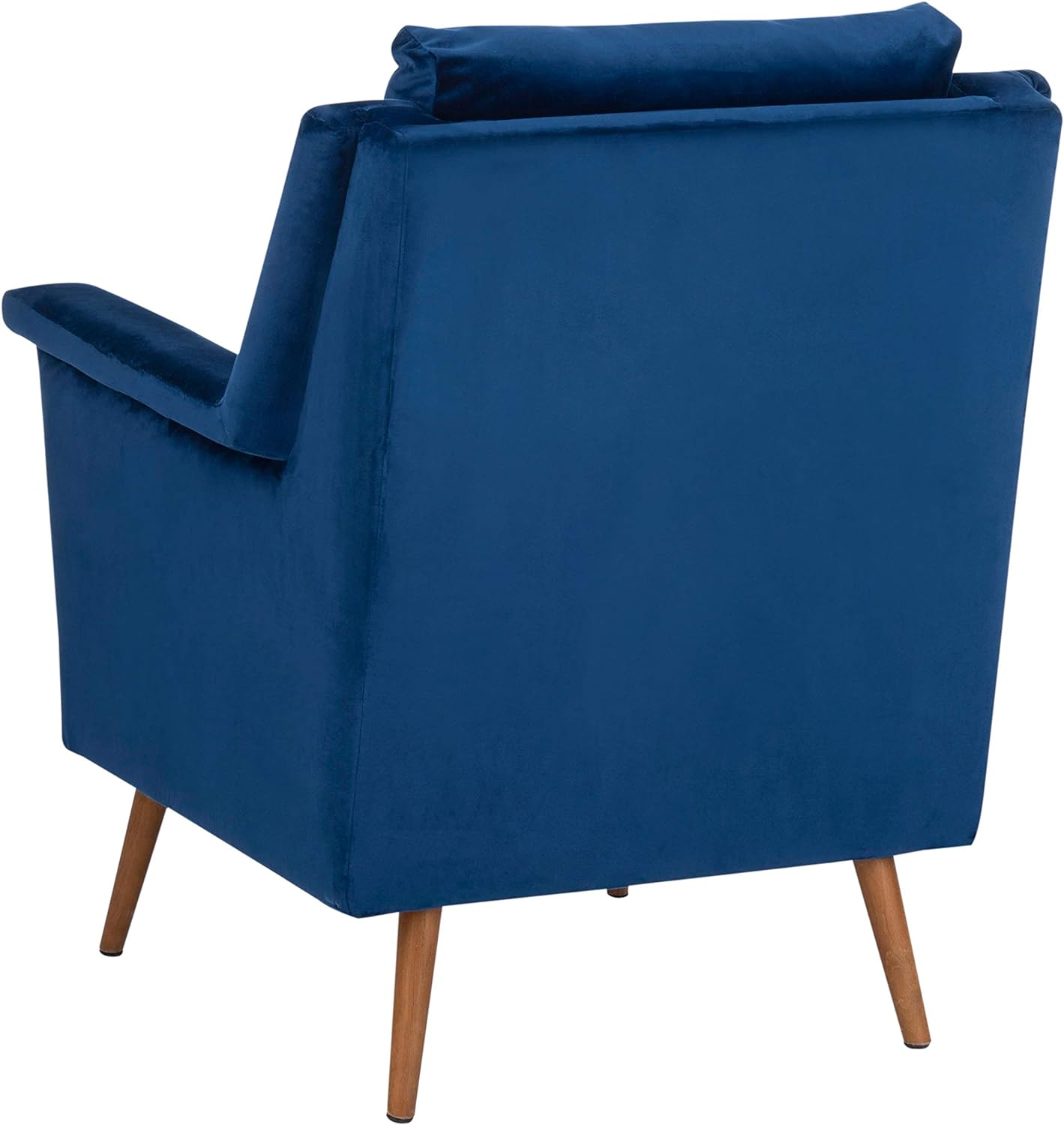 E- Furniture Jammie Upholstered chair for living room in Blue color