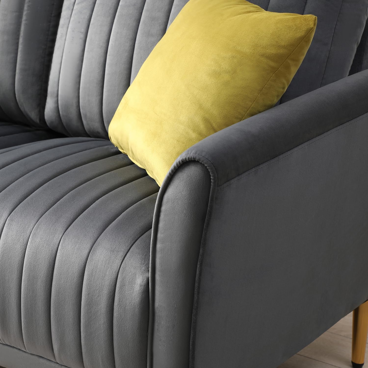 E-Furniture Verona 3+2 Sofa Pack In Dark Grey Colour