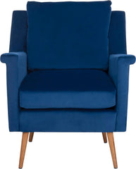 E- Furniture Jammie Upholstered chair for living room in Blue color