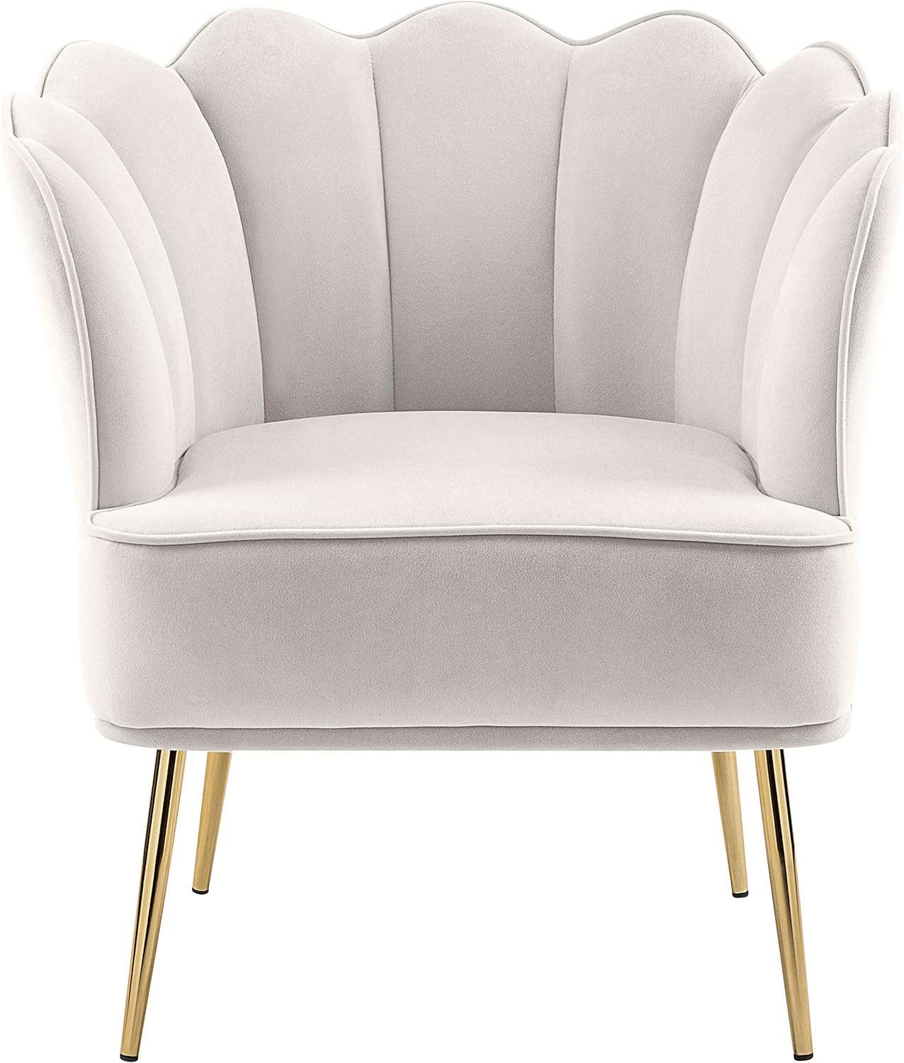 E- Furniture Lotus chair velvet fabric in Multi color