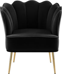 E- Furniture Lotus chair velvet fabric in Multi color