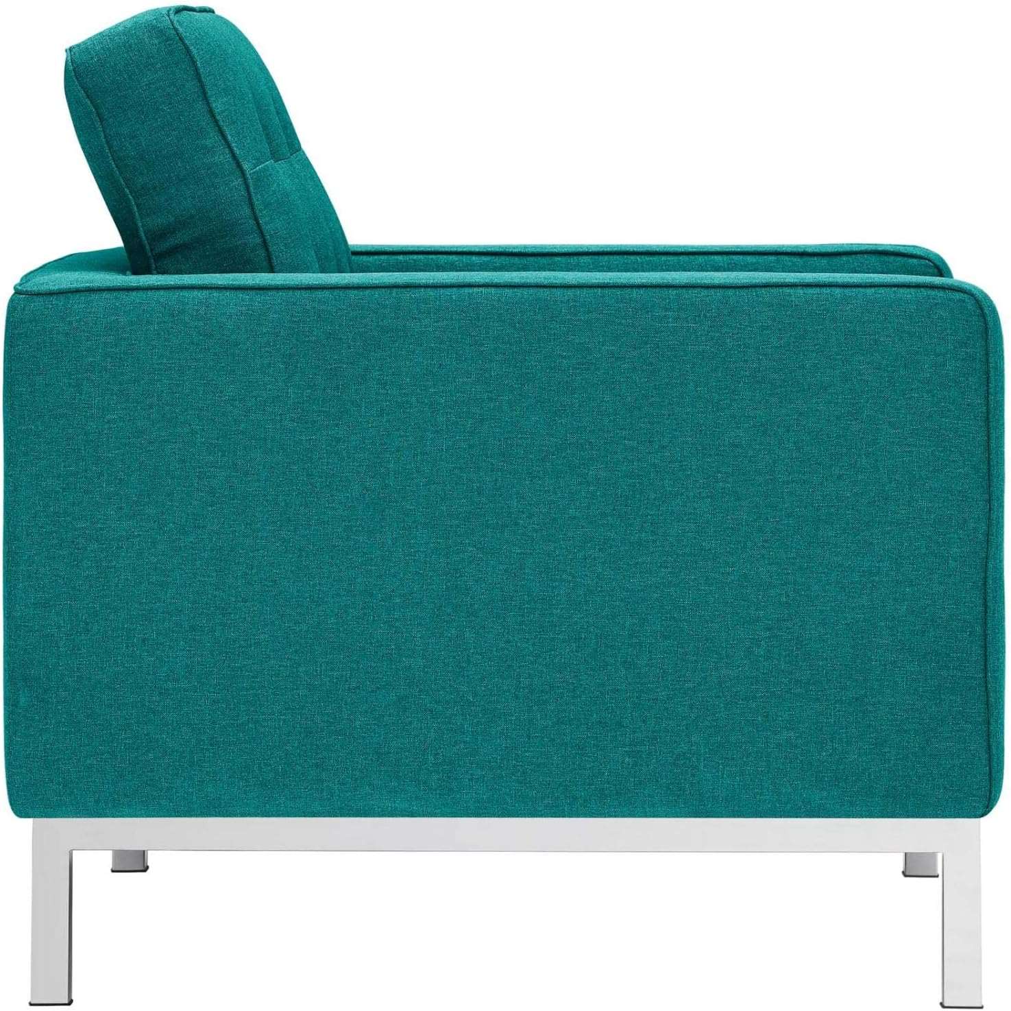 E-Furniture Luxaro 3+2+1, Sofa Pack In Teal Color