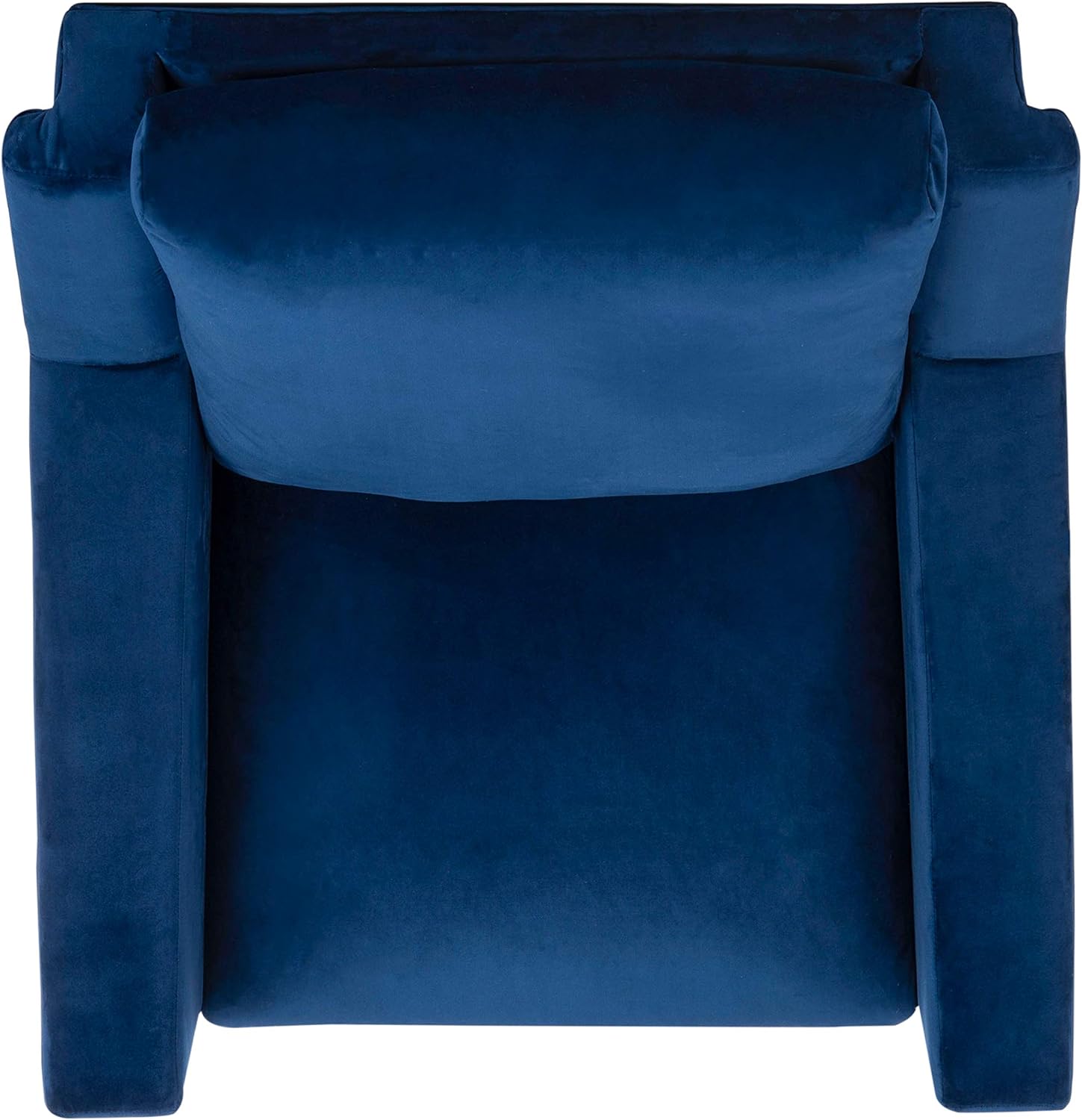 E- Furniture Jammie Upholstered chair for living room in Blue color