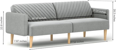 E-Furniture Athens Couch | three seat Couch in multi colour - E-FURNITURE