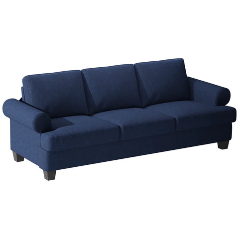 Dotnet Sofa Couch In Blue Color by E-furniture