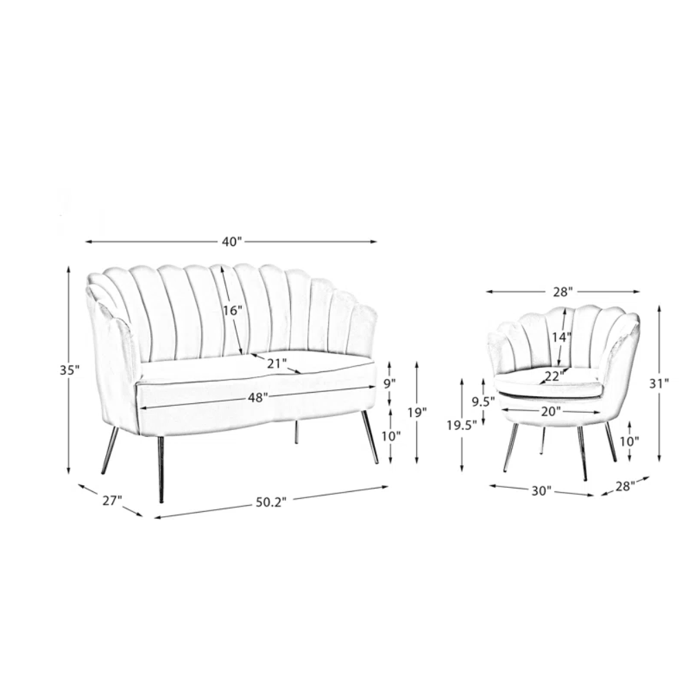 E-Furniture Montana 3+1+1 Sofa pack In Yellow Colour - E-FURNITURE