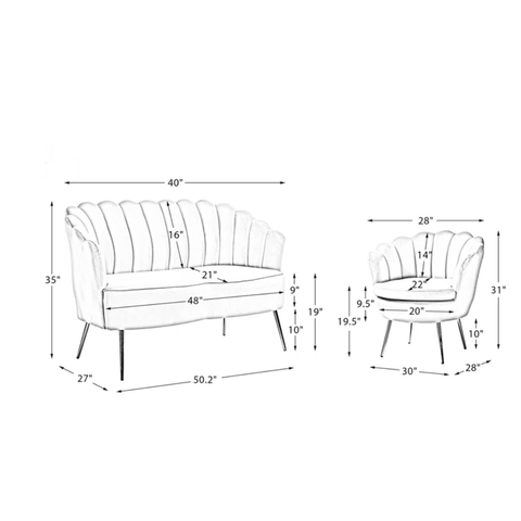 E-Furniture Montana 3+1+1 Sofa Pack In Green Colour - E-FURNITURE