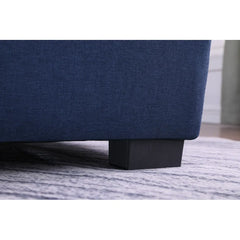 E-Furniture Zoom Sofa Cum Bed | Sofa Cum Bed In Blue Color