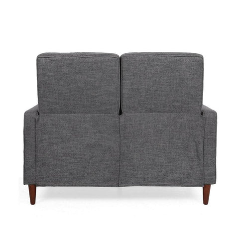 E Furniture Montreal Single Seat Motorised Recliner In Grey color - E-FURNITURE