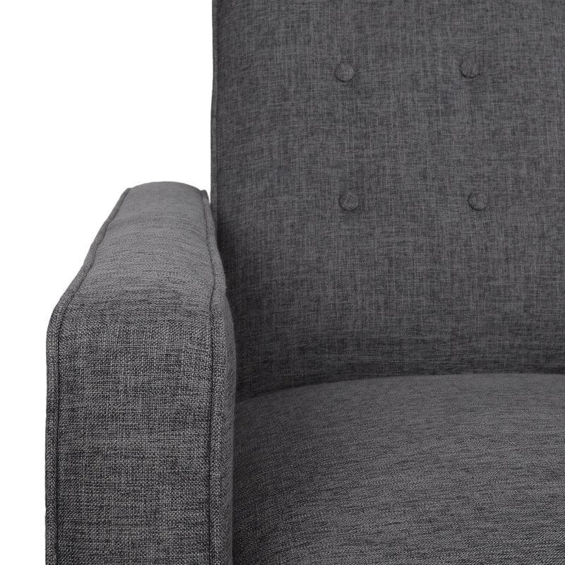 E Furniture Montreal Single Seat Motorised Recliner In Grey color - E-FURNITURE