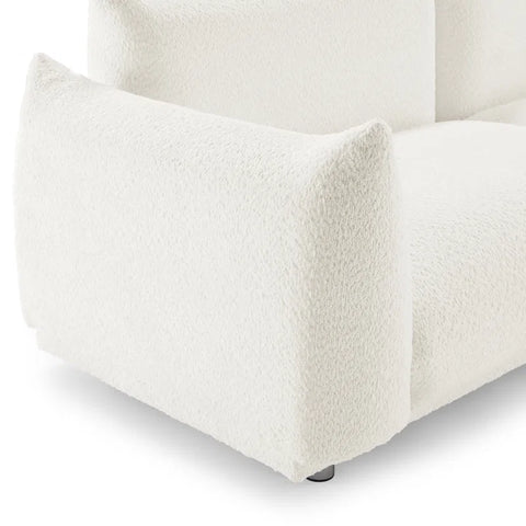 Finesse Sofa Couch In White Color by E-furniture