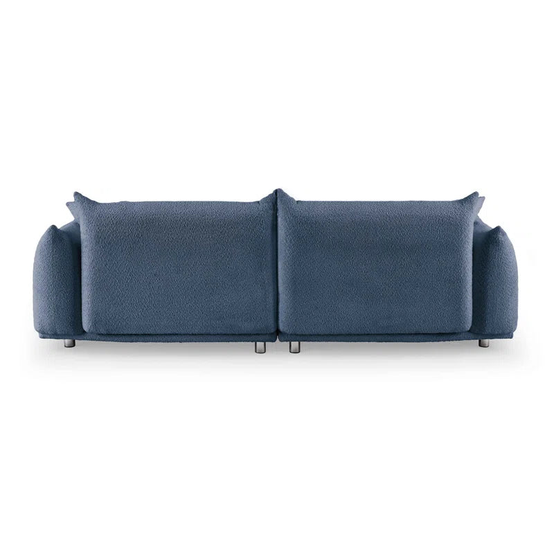 Finesse Sofa Couch In Blue Color by E-furniture
