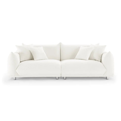 Finesse Sofa Couch In White Color by E-furniture