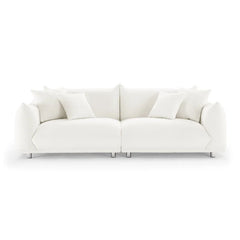 Finesse Sofa Couch In White Color by E-furniture