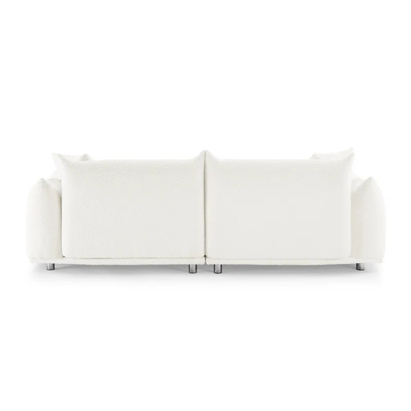 Finesse Sofa Couch In White Color by E-furniture