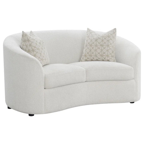 Dropbox Sofa Set In White Color Sued by E-furniture