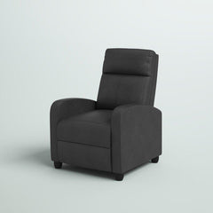 E Furniture Orlando Single Seat Manual mechanism Recliner In leatherrete - E-FURNITURE